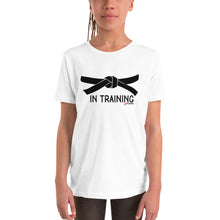 Load image into Gallery viewer, Black Belt In Training Youth Short Sleeve T-Shirt